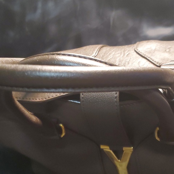 YVES SAINT LAURENT Cabas Shyc Satchel Bag Leather - Picture 4 of 16